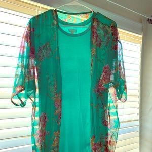 Spring dress and shall